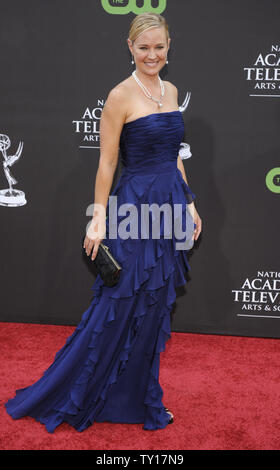 Sharon Case assiste à la 36e Prix annuel .Daytime Emmy à Los Angeles le 30 août 2009. UPI/ Phil McCarten Banque D'Images