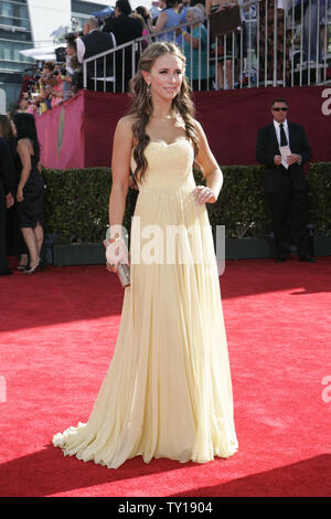 Jennifer Love Hewitt arrive à la 61e Primetime Emmy Awards au Nokia Center de Los Angeles le 20 septembre 2009. UPI /Lori Shepler Banque D'Images