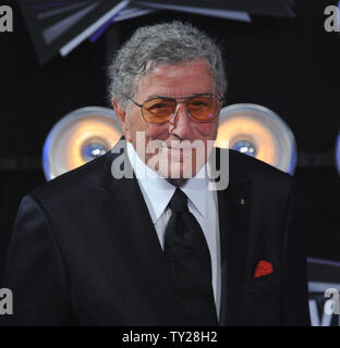 Chanteur Tony Bennett arrive au MTV Video Music Awards à Los Angeles le 28 août 2011 à Los Angeles. UPI/Jim Ruymen Banque D'Images