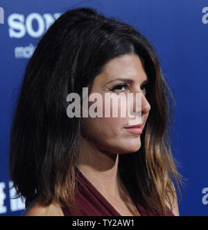 Marisa Tomei, un acteur dans la motion photo drame politique "Les ides de mars", assiste à la première du film à l'Academy of Motion Picture Arts & Sciences à Beverly Hills, Californie, le 27 septembre 2011. UPI/Jim Ruymen Banque D'Images