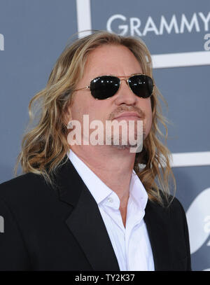 Val Kilmer arrive à la 54ème cérémonie des Grammy Awards au Staples Center de Los Angeles le 12 février 2012. UPI/Jim Ruymen Banque D'Images