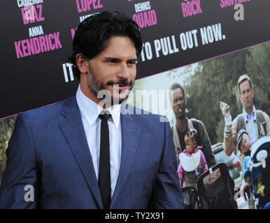 Joe Manganiello, un acteur dans la motion picture comédie romantique "à quoi vous attendre lorsque vous êtes enceinte", assiste à la première du film au Grauman's Chinese Theatre dans la section Hollywood de Los Angeles le 14 mai 2012. UPI/Jim Ruymen Banque D'Images