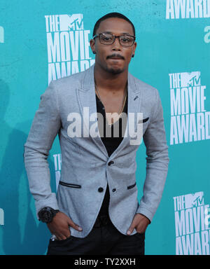 Lil Romeo arrive à la MTV Movie Awards au Gibson Amphitheatre à Universal City, Californie, le 3 juin 2012. UPI/Jim Ruymen Banque D'Images