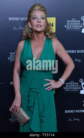 L'actrice Melody Thomas Scott assiste à la 39e Journée annuelle de remise des Prix Emmy dans Beverly Hills, Californie le 23 juin 2012. UPI/Jim Ruymen Banque D'Images