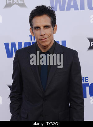 Ben Stiller, un acteur dans la motion picture comédie de science-fiction "la montre", assiste à la première du film au Grauman's Chinese Theatre dans la section Hollywood de Los Angeles le 23 juillet 2012. UPI/Jim Ruymen Banque D'Images
