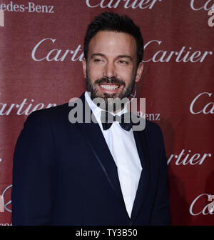 L'acteur Ben Affleck arrive à la 24e édition du Festival International du Film de Palm Springs awards gala au Palm Springs Convention Center de Palm Springs, Californie le 5 janvier 2013. UPI/Jim Ruymen Banque D'Images