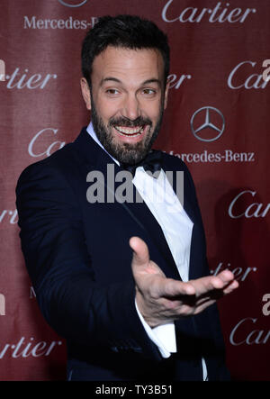 L'acteur Ben Affleck arrive à la 24e édition du Festival International du Film de Palm Springs awards gala au Palm Springs Convention Center de Palm Springs, Californie le 5 janvier 2013. UPI/Jim Ruymen Banque D'Images