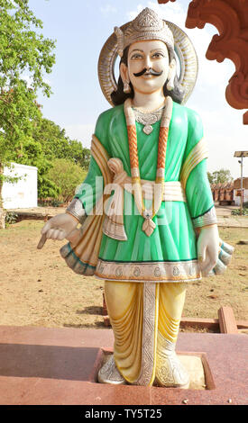 Hind déité : le Seigneur Shiva, Rama, Krishna, Durga, divinité neuf Banque D'Images