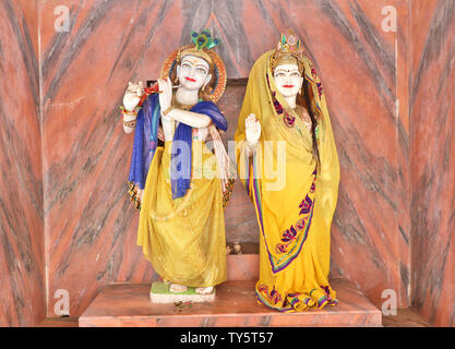 Hind déité : le Seigneur Shiva, Rama, Krishna, Durga, divinité neuf Banque D'Images