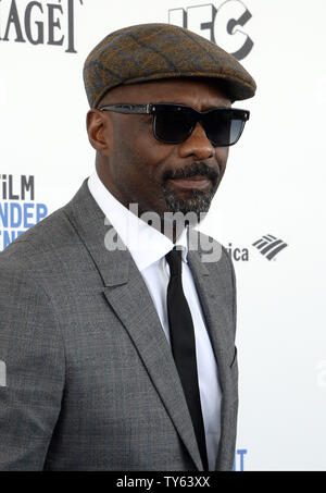 L'acteur Idris Elba assiste à la 31e annual Film Independent Spirit Awards à Santa Monica, Californie le 27 février 2016. Photo par Jim Ruymen/UPI Banque D'Images