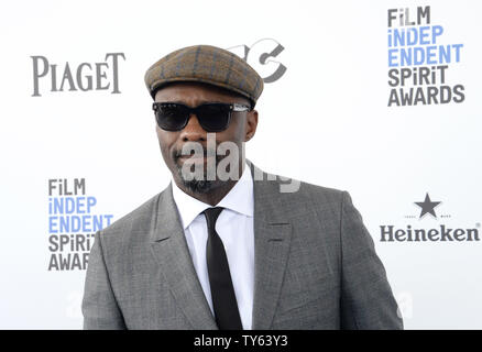 L'acteur Idris Elba assiste à la 31e annual Film Independent Spirit Awards à Santa Monica, Californie le 27 février 2016. Photo par Jim Ruymen/UPI Banque D'Images