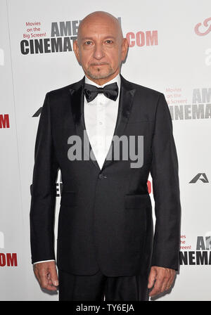 Sir Ben Kingsley arrive à la 30e Annual American Cinematheque Award Cérémonie au Beverly Hilton à Beverly Hills, Californie le 14 octobre 2016. L'événement est une collecte de fonds au profit de la collectivité de l'American Film programmes Cinematheque, un organisme sans but lucratif appuyé-viewer qui préserve l'organisme artistique égyptien historique Theatre sur Hollywood Boulevard et l'Aero Theatre à Santa Monica. Photo par Christine Chew/UPI Banque D'Images