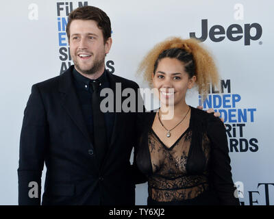 Shilowich les producteurs Craig (L) et Melody C. Roscher assister à la 32e annual Film Independent Spirit Awards à Santa Monica, Californie le 25 février 2017. Photo par Jim Ruymen/UPI Banque D'Images