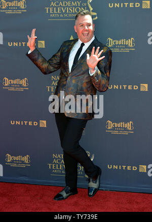 Ross Matthews arrive à la 44e Journée annuelle à l'Emmy Awards Pasadena Civic Auditorium à Pasadena, Californie le 30 avril 2017. Photo par Christine Chew/UPI Banque D'Images