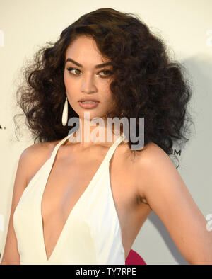 Shanina Shaik arrive pour la Fondation Elton John contre le sida 26e congrès annuel de l'Academy Awards Viewing party à West Hollywood Park à Los Angeles le 4 mars 2018. Photo par Gregg DeGuire/UPI Banque D'Images