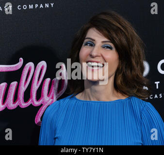 L'actrice Nia Vardalos assiste à la première de the motion picture comédie dramatique "Tully' du Regal Cinemas la vivre dans le centre-ville de Los Angeles le 18 avril 2018. Scénario : Marlo, mère de trois enfants dont un nouveau-né, qui est doué d'une bonne nuit par son frère. Hésitant de l'extravagance dans un premier temps, Marlo vient de former un lien unique avec l'analyse sérieuse, surprenant, et parfois un défi jeune nounou nommée Tully. Photo par Jim Ruymen/UPI Banque D'Images