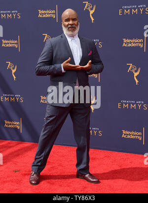 L'acteur David Alan Grier assiste à la Creative Arts Emmy Awards lors du Microsoft Theatre de Los Angeles le 9 septembre 2018. Photo par Gregg DeGuire/UPI Banque D'Images