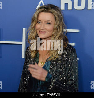 Natascha McElhone acteur assiste à la première de Hulu's sci-fi série télévisée 'Le premier' en Californie il Science Center à Los Angeles le 12 septembre 2018. 'La première' est un drame sur l'avenir d'un équipage d'astronautes d'essayer de devenir le premier homme sur Mars. Sous la direction du magnat de l'aérospatiale visionnaire Laz Ingram, l'équipage soutient de périls et de sacrifices personnels qu'ils engagent le plus grand exploit de pionnier dans l'histoire humaine. Photo par Jim Ruymen/UPI Banque D'Images