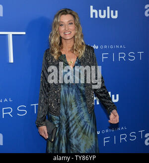 Natascha McElhone acteur assiste à la première de Hulu's sci-fi série télévisée 'Le premier' en Californie il Science Center à Los Angeles le 12 septembre 2018. 'La première' est un drame sur l'avenir d'un équipage d'astronautes d'essayer de devenir le premier homme sur Mars. Sous la direction du magnat de l'aérospatiale visionnaire Laz Ingram, l'équipage soutient de périls et de sacrifices personnels qu'ils engagent le plus grand exploit de pionnier dans l'histoire humaine. Photo par Jim Ruymen/UPI Banque D'Images