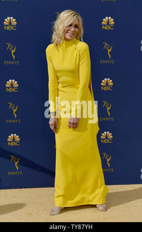 Acteur Judith Light assiste à la 70e assemblée annuelle Primetime Emmy Award lors du Microsoft Theatre dans le centre-ville de Los Angeles le 17 septembre 2018. Photo par Christine Chew/UPI Banque D'Images