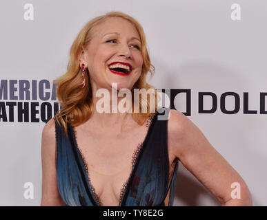 L'actrice Patricia Clarkson arrive pour le 32e Annual American Cinematheque Awards gala annuel de l'acteur Bradley Cooper au Beverly Hilton Hotel à Beverly Hills, Californie le 29 novembre 2018. Cooper a été honoré comme un artiste extraordinaire dans l'industrie du divertissement actuellement de façon importante à l'art de l'image de film. Photo par Jim Ruymen/UPI Banque D'Images