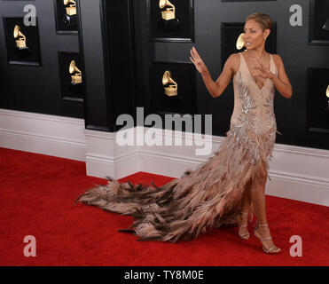 Jada Pinkett Smith arrive pour la 61e cérémonie des Grammy Awards s'est tenue au Staples Center de Los Angeles le 10 février 2019. Photo par Jim Ruymen/UPI Banque D'Images