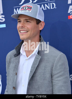 Granger Smith assiste à la 54th annual Academy of Country Music Awards qui a eu lieu au MGM Grand Garden Arena de Las Vegas, Nevada le 7 avril 2019. Le spectacle sera diffusé en direct sur CBS. Photo par Jim Ruymen/UPI Banque D'Images