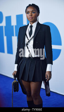 Janelle Monae assiste à la première de 'petite' au Regency Village Theatre de Los Angeles, Californie le 8 avril 2019. Photo de Chris Chew/UPI Banque D'Images