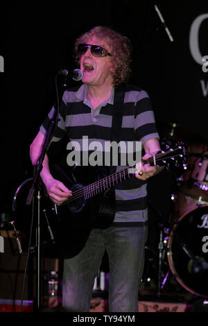 Rock 'N' Roll legend Ian Hunter il se produit au Canyon Club à Las Vegas le 14 juin 2007. Ancien "ott Bénabar' leader a lancé une tournée dans certaines villes à l'appui de son nouveau CD "hrunken Chefs'. (Photo d'UPI/Daniel Gluskoter) Banque D'Images