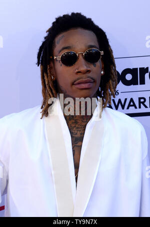 Singer Wiz Khalifa assiste à l'assemblée annuelle tenue au Billboard Music Awards T-Mobile Arena de Las Vegas, Nevada le 22 mai 2016. Photo par Jim Ruymen/UPI Banque D'Images