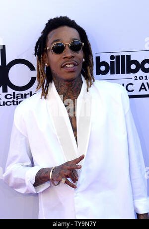 Singer Wiz Khalifa assiste à l'assemblée annuelle tenue au Billboard Music Awards T-Mobile Arena de Las Vegas, Nevada le 22 mai 2016. Photo par Jim Ruymen/UPI Banque D'Images