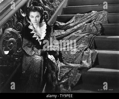 VIVIEN LEIGH en Scarlett O'Hara en emporte le vent Victor Fleming Directeur 1939 producteur David O. Selznick Selznick International Pictures / Metro Goldwyn Mayer Banque D'Images