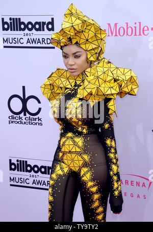 Dencia assiste à l'assemblée annuelle tenue au Billboard Music Awards T-Mobile Arena de Las Vegas, Nevada le 21 mai 2017. Le salon de cette année sera diffusée en direct sur les deux côtes, à 20 h, sur l'ABC. Photo par Jim Ruymen/UPI Banque D'Images