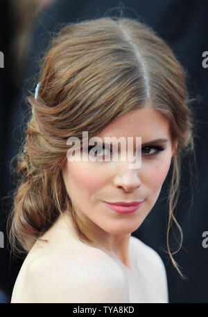 Kate Mara arrive sur le tapis rouge pour la 84e Academy Awards dans la section Hollywood de Los Angeles le 26 février 2012. UPI/Kevin Dietsch Banque D'Images