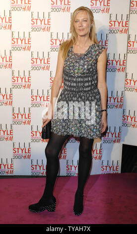 L'actrice britannique Joely Richardson participe à 'Elle' Style Awards au Roundhouse à Londres le 12 février 2007. (Photo d'UPI/Rune Hellestad) Banque D'Images