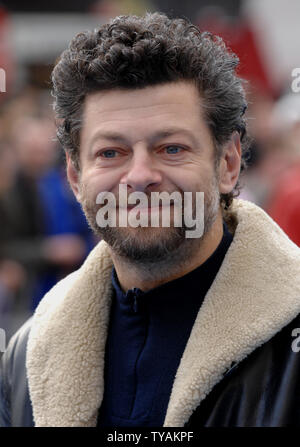 L'acteur britannique Andy Serkis assiste à la première de 'Mr. Magorium's Wonder Emporium' à l'Empire, de Leicester Square à Londres le novembre251, 2007. (Photo d'UPI/Rune Hellestad) Banque D'Images