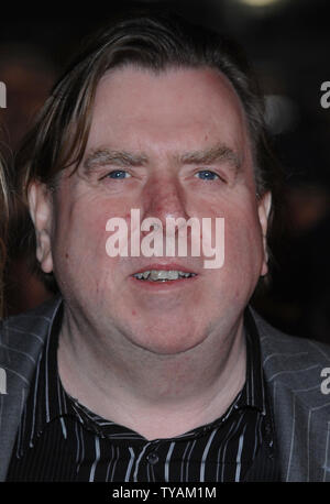 L'acteur britannique Timothy Spall assiste à la première européenne de 'Sweeney Todd' à Odéon, Leicester Square à Londres le 10 janvier 2008. (Photo d'UPI/Rune Hellestad) Banque D'Images