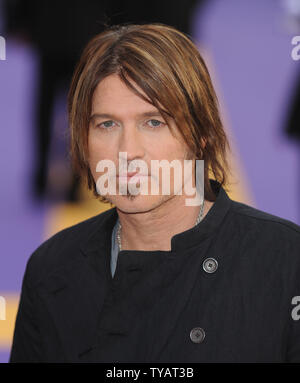 Chanteur et acteur Billy Ray Cyrus assiste à la première de 'Hannah Montana' à Odéon, Leicester Square à Londres le 23 avril 2009. (Photo d'UPI/Rune Hellestad) Banque D'Images