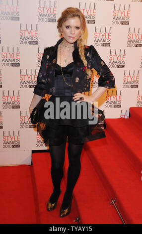 L'actrice britannique Emilia Fox assiste à la remise des prix de style 'Elle' au Grand Connaught Rooms à Londres le 22 février 2010. Rune Hellestad/UPI Banque D'Images