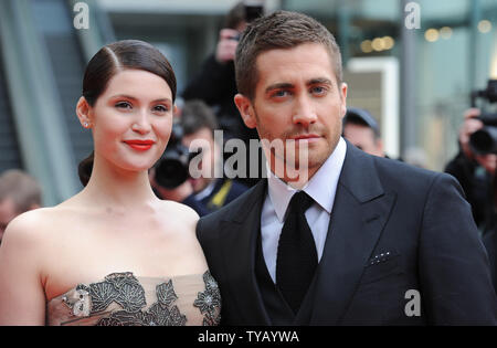 L'acteur américain Jake Gyllenhaal et Gemma Arterton actrice britannique assister à la première mondiale de 'Prince of Persia : Les Sables du Temps' à vue, Westfield à Londres le 9 mai 2010. Rune Hellestad/UPI Banque D'Images