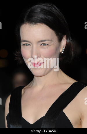 L'actrice britannique Olivia Williams assiste à la "London Film Critics' Circle Film Awards' à BFI Southbank à Londres le 10 février 2011. Rune Hellestad/UPI Banque D'Images