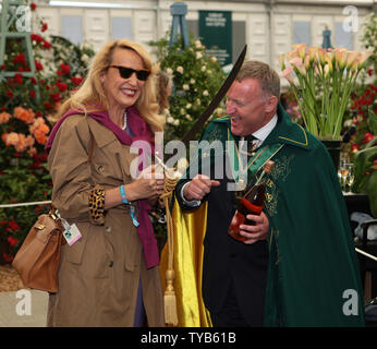 Acteur américain Jerry Hall au Chelsea Flower Show 2011 à Chelsea, Londres, le lundi 23 mai 2011. UPI/Hugo Philpott. Banque D'Images