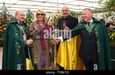 Acteur américain Jerry Hall au Chelsea Flower Show 2011 à Chelsea, Londres, le lundi 23 mai 2011. UPI/Hugo Philpott. Banque D'Images