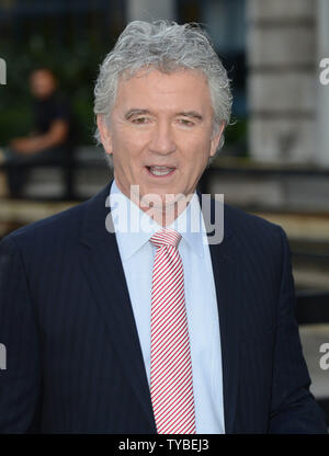 L'acteur américain Patrick Duffy s'occupe du lancement de Channel 5, 'Dallas' au Old Billingsgate à Londres le 21 août 2012. Rune Hellestad/UPI Banque D'Images