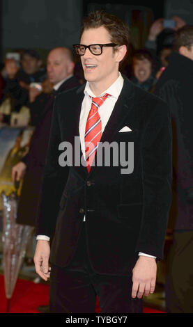 L'acteur américain Johnny Knoxville assiste à la première européenne de "Last Stand" à l'odéon West End, à Londres le 22 janvier 2013. UPI/Paul Treadway Banque D'Images