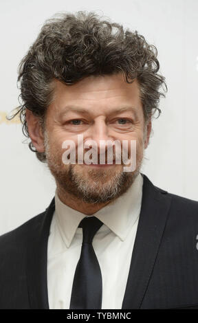 L'acteur britannique Andy Serkis assiste à la "London Critics Circle Awards' au May Fair Hotel à Londres le 2 février 2014. UPI/ Rune Hellestad Banque D'Images