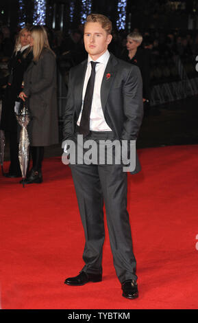 Ross Anderson assiste à la première UK de "Unbroken" à l'Odeon Leicester Square à Londres le 25 novembre 2014. UPI/Paul Treadway Banque D'Images