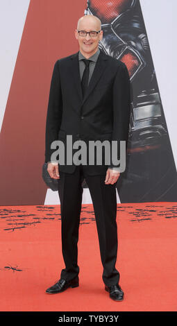 Directeur américain Peyton Reed assiste à la première européenne de "Ant-Man" à l'Odeon Leicester Square à Londres le 8 juillet 2015. Photo par Paul Treadway/UPI Banque D'Images