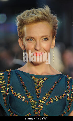 L'actrice australienne Toni Collette assiste à la première européenne de 'Missing' Vous avez déjà vue à West End à Londres le 17 septembre 2015. Photo par Paul Treadway/UPI Banque D'Images