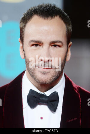 Le créateur de mode américain et directeur Tom Ford assiste à la 70e ee British Academy Film Awards (BAFTA) au Royal Albert Hall de Londres le 12 février 2017. Photo par Paul Treadway/ UPI Banque D'Images